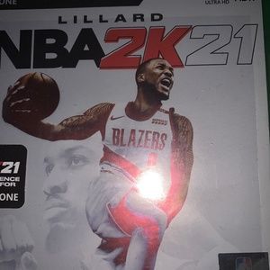 NBA 2k21 Video game Xbox One